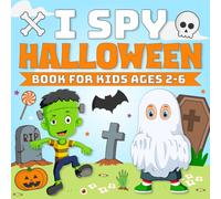 Halloween Gifts for Kids: I Spy Halloween Book For Kids Ages 2-6 (Halloween Party Favors)