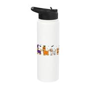 Halloween Golden Doodle, amante de los perros, Spooky Dog, Halloween Stainless Steel Insulated Water Bottle