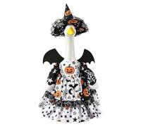 Halloween Goose Outfit Witch Ha t Pumpkin Dress Thanksgiving Decoration
