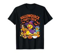 Halloween Group Costume Hallowquack Party Crew Cute Duck Camiseta