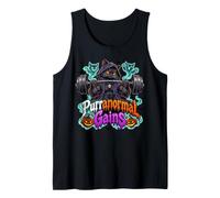 Halloween Gym Workout Cat Funny Fitness Weightlifting Humor Camiseta sin Mangas