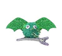 Halloween Haarspangen - Haarklammer Klein Schwarz Fledermausflügel Haarnadel Haardekoration-Haarspangen Für FrauenHalloween Haar Clips Horror Flügel Haar Clip