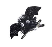 Halloween Haarspangen - Haarklammer Klein Schwarz Fledermausflügel Haarnadel Haardekoration-Haarspangen Für FrauenHalloween Haar Clips Horror Flügel Haar Clip