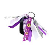 Halloween Hair Ties, Pumpkin Ribbon Scrunchies, Hair Scrunchy Ties, Elastic Ponytail Holders, Halloween Accessories For Girls, Festive Hair Accessories, Cute Halloween Scrunchies, Halloween Par