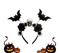 Halloween Hairband Gothic Bat Cosplay Headpiece Hair Accessories | Halloween Bat Headband for Party Celebration Festive Carnival Home Stage School Performance