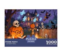 Halloween Halloween Regalo Multicolor Festival Noche Oscuridad Misteriosa Creativa Todos los Santos con Piezas De Forma Aleatoria Adultos 38x26cm/1000pcs