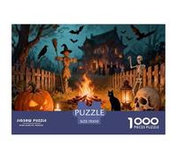 Halloween Halloween Regalo Multicolor Festival Noche Oscuridad Misteriosa Creativa Todos los Santos Pièces Entièrement Emboîtables Et De Forme Aléatoire Niño 9 Años O Más 70x50cm/1000pcs