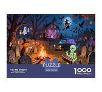 Halloween Halloween Regalo Piezas Grandes Festival Noche Oscuridad Misteriosa Creativa Todos los Santos Totalmente Entrelazado Y con Forma Aleatoria Niño 9 Años O Más 70x50cm/1000pcs