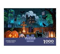 Halloween Halloween Regalo Piezas Grandes Festival Noche Oscuridad Misteriosa Creativa Todos los Santos Totalmente Entrelazado Y con Forma Aleatoria Niño 9 Años O Más 70x50cm/1000pcs