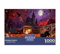 Halloween Halloween Regalo Piezas Grandes Festival Noche Oscuridad Misteriosa Creativa Todos los Santos con Piezas De Forma Aleatoria Niño 9 Años O Más 38x26cm/1000pcs