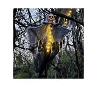 Halloween Hanging Ghost,Hanger Skull Face with Scarey Skull Face for Haunted House Halloween Horror Door Wall Decor
