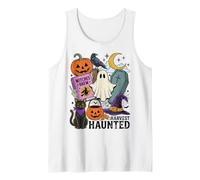 Halloween Harvest Haunted Spooky Season Humor Camiseta sin Mangas