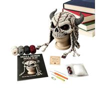 Halloween Hat Crochet Kit - Wearable Craft Set, Festival Yarn Supplies DIY