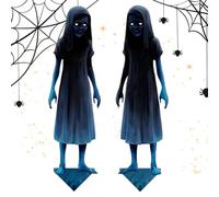 Halloween Haunted Yard Signs - Sisters Halloween Garden Lawn Sign For Yard
