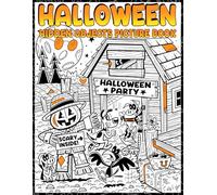 Halloween Hidden Objects Picture Book: Seek and Find & Spot the Differences Coloring Pages with Hidden Object Games, Fun Puzzles, and Relaxing Activities for Men & Women