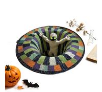Halloween Home Decor | Carpet Non-Slip Spooky Soft Scary Optical Illusion