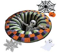 Halloween Home Decor | Carpet Non-Slip Spooky Soft Scary Optical Illusion