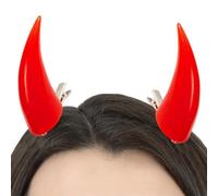 Halloween Horns Prop - Gothic Dark Accent, Lightweight Resin Base, Durable | Horror Hair Clips Halloween Horns Gothic Dark Lightweight Resin HornsHoliday Party Festival Autumn Bonfire Photo Role-Playing