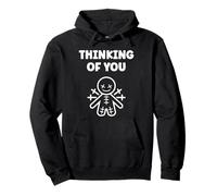 Halloween Horror Funny Quote Thinking of You Voodoo Doll Sudadera con Capucha