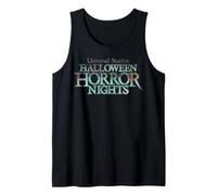 Halloween Horror Nights Gargoyle Guardian Logo Front & Back Camiseta sin Mangas