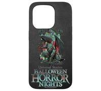 Halloween Horror Nights Gargoyle Guardian Logo Front & Back Carcasa para iPhone 15 Pro