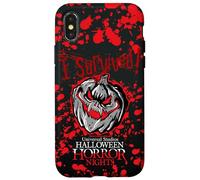 Halloween Horror Nights I Survived HHN Bloody Pumpkin Carcasa para iPhone X/XS