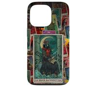 Halloween Horror Nights La Gran Sacerdotisa Tarot Card Carcasa para iPhone 13 Pro
