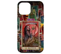 Halloween Horror Nights La Muerte Tarot Card Carcasa para iPhone 12 Pro MAX