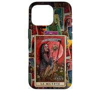 Halloween Horror Nights La Muerte Tarot Card Carcasa para iPhone 16 Pro