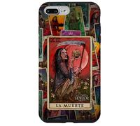 Halloween Horror Nights La Muerte Tarot Card Carcasa para iPhone 7 Plus/8 Plus
