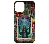 Halloween Horror Nights La Reina De Pentáculos Tarot Card Carcasa para iPhone 12 Pro MAX