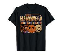 Halloween Horror Nights Lil Boo and Icons Front & Back Camiseta