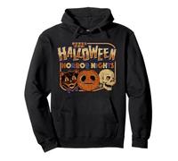 Halloween Horror Nights Lil Boo and Icons Front & Back Sudadera con Capucha