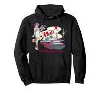 Halloween Horror Nights Mel’s Drive-In Zombie Carhop Sudadera con Capucha
