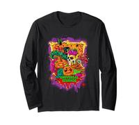 Halloween Horror Nights Neon Splatter Lil Boo Front & Back Manga Larga