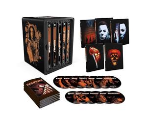 Halloween I - V (1978 - 1989) - 4K UHD + Blu-ray - Limited Edition SteelBook Library Collection - Imprint Collection #475 - 479