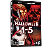 Halloween I - V (1978 - 1989) - New Restorations (5DVD)