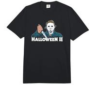 Halloween II Michael Myers Bold Knife & Mask Comfort Colors Adult Heavyweight T-Shirt