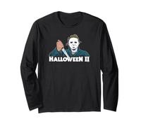 Halloween II Michael Myers Bold Knife & Mask Manga Larga