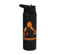 Halloween II Michael Myers Bold Mask Poster Stainless Steel Insulated Water Bottle