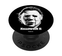 Halloween II Michael Myers Llorando Big Face Costume PopSockets PopGrip Adhesivo