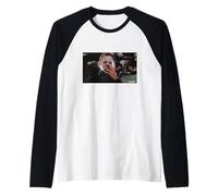 Halloween II Michael Myers Mask Movie Still Camiseta Manga Raglan