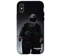 Halloween II Michael Myers Movie Still Front and Back Carcasa para iPhone X/XS
