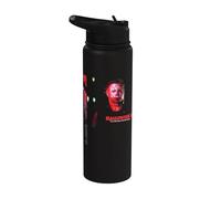 Halloween II Michael Myers Relentless Shades Of Red Stainless Steel Insulated Water Bottle