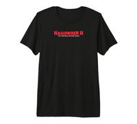 Halloween II Relentless Shades of Red Front & Back Camiseta Premium