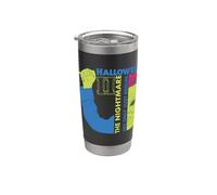 Halloween II The Nightmare Pop Michael Myers Vaso térmico de acero inoxidable de doble pared