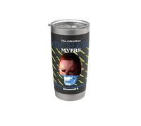 Halloween II The Relentless Michael Myers Pop Skull Vaso térmico de acero inoxidable de doble pared