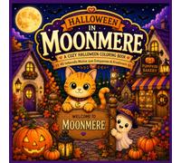 Halloween in Moonmere: A Cozy Halloween Coloring Book - 40 liebevolle Motive zum Entspannen und Kreativsein (Moonmere - Cozy Ausmalwelten)