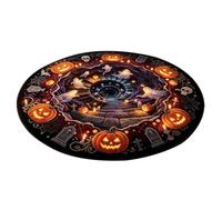 Halloween Indoor Rug - Anti-Slip Optical Illusion Mat | Seasonal Decor