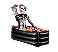 Halloween Inflatable | Cooler Skeleton Coffin Ice Bucket Decoration 35 Inch